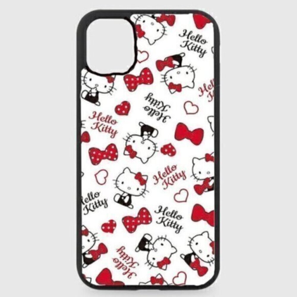 White hello kitty phone case